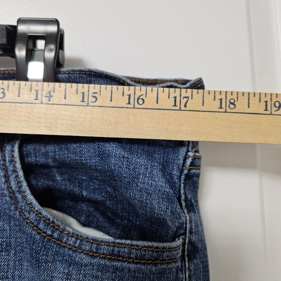 Gap Jeans Women’s 14R (35x30.5) Long & Lean Stretch Blue Denim Mid Rise Bootcut - Picture 6 of 9